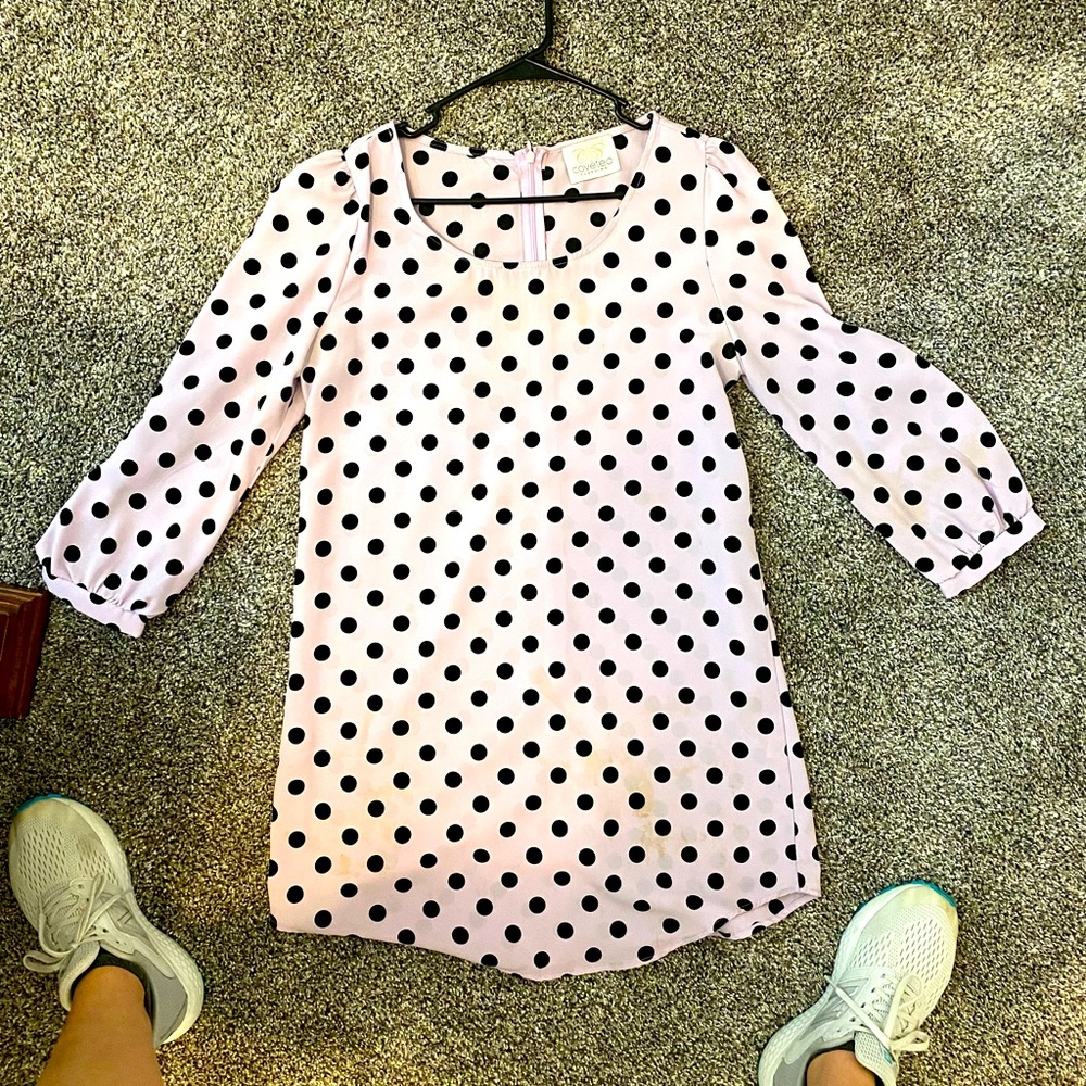 Boutique Dress • polka dots